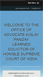 Mobile Screenshot of kislaypanday.com